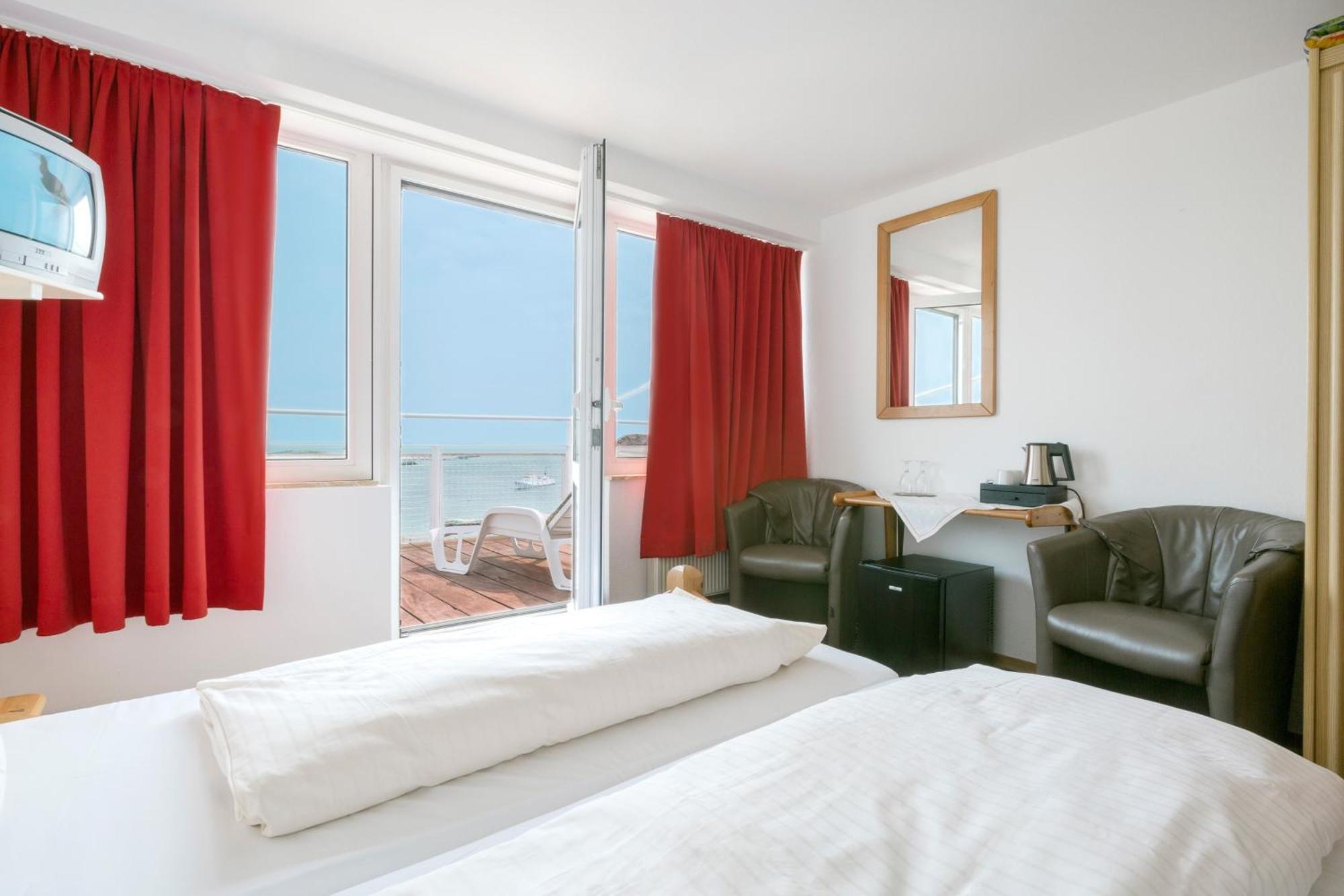 Hotel Felsen-Eck Heligoland Habitación foto